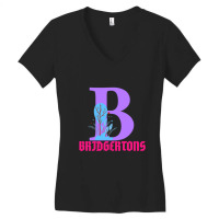 B For Bridgertons Women's V-neck T-shirt | Artistshot