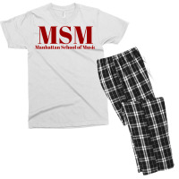 Manhattan School Of Music Men's T-shirt Pajama Set | Artistshot