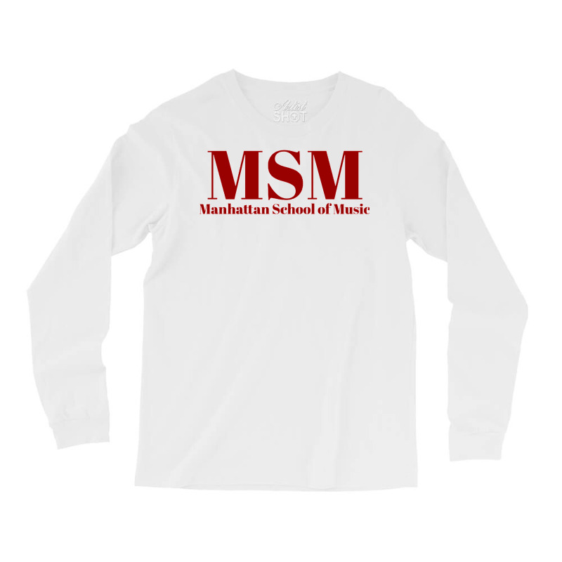 Manhattan School Of Music Long Sleeve Shirts | Artistshot