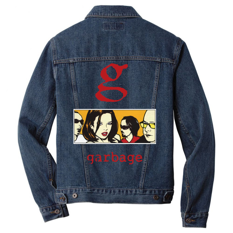 Painting Color Garbage Rock Music Men Denim Jacket by deifiizukam | Artistshot