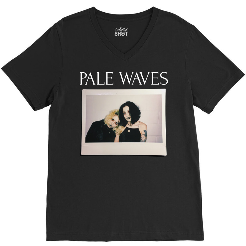 Pale Waves 1 V-Neck Tee by deifiizukam | Artistshot