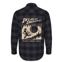 Indy Case Of Emergency Music Vintage Flannel Shirt | Artistshot