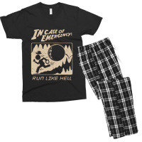 Indy Case Of Emergency Music Vintage Men's T-shirt Pajama Set | Artistshot