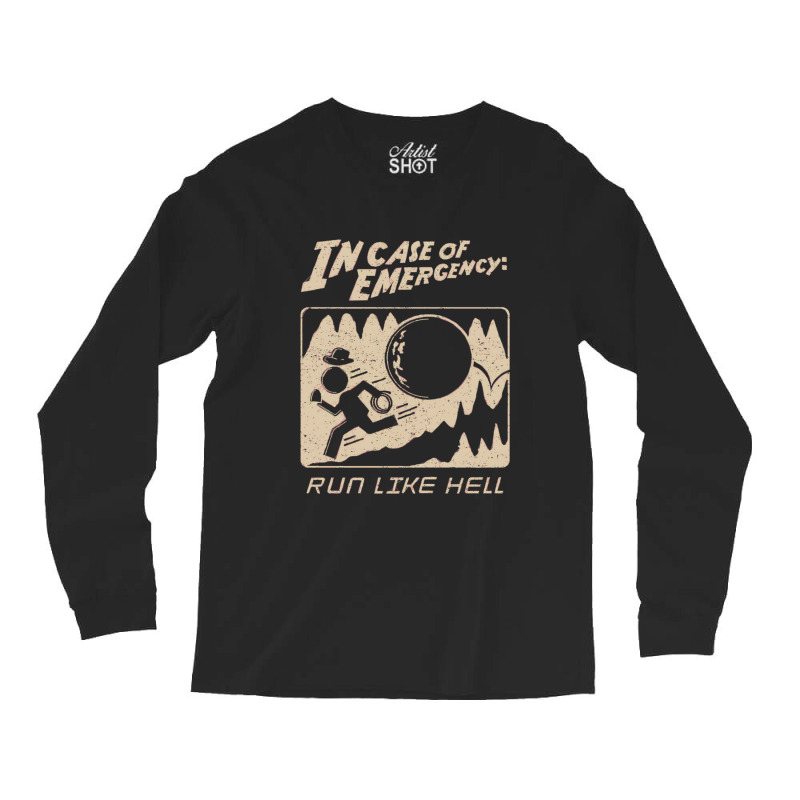 Indy Case Of Emergency Music Vintage Long Sleeve Shirts | Artistshot