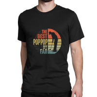 The Best Pop Pop By Far  Gift For Pop Pop Grandpa Golfer Classic T-shirt | Artistshot