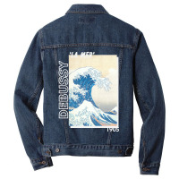 Twoset Violin   Debussy La Mer 1905 Men Denim Jacket | Artistshot