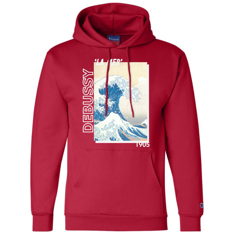 Twoset Violin   Debussy La Mer 1905 Champion Hoodie by kammilsarpon | Artistshot