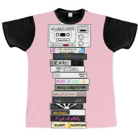 And Everybody Else Smiled Back Album Mixtapes Graphic T-shirt | Artistshot