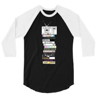 And Everybody Else Smiled Back Album Mixtapes 3/4 Sleeve Shirt | Artistshot