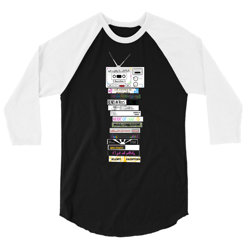 And Everybody Else Smiled Back Album Mixtapes 3/4 Sleeve Shirt by duiliowaranj | Artistshot