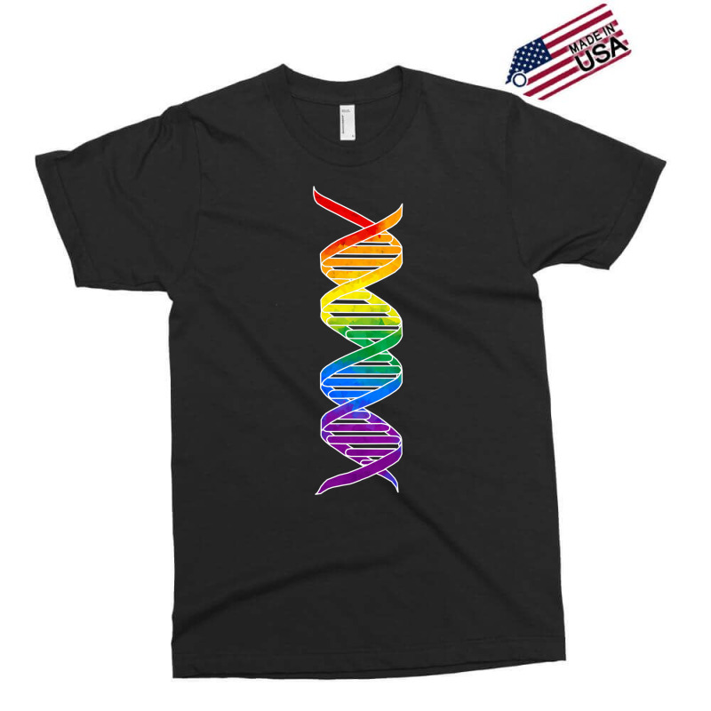 Rainbow Double Helix Classic Exclusive T-shirt | Artistshot