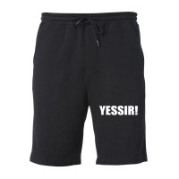 Yessir  Slang Yes Sir Fleece Short | Artistshot