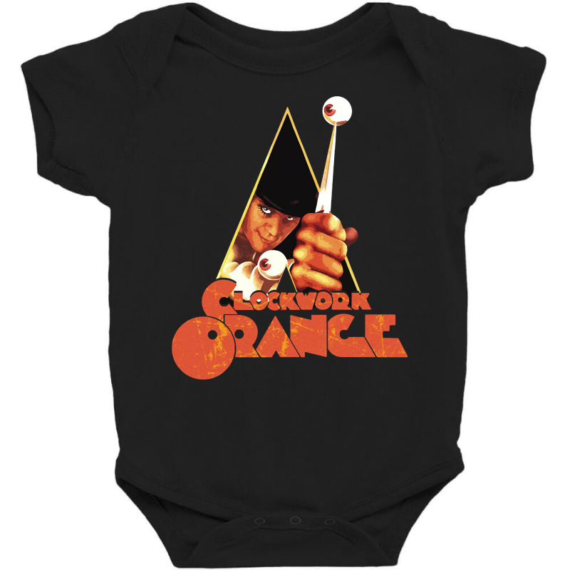 Trending Clockwork Orange Baby Bodysuit by bummercaught | Artistshot