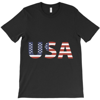 Usa United State Of America T-shirt Designed By Dadan Rudiana