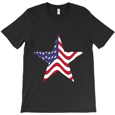 Star United State Of America T-shirt Designed By Dadan Rudiana