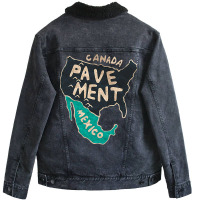 Pavement Unisex Sherpa-lined Denim Jacket | Artistshot