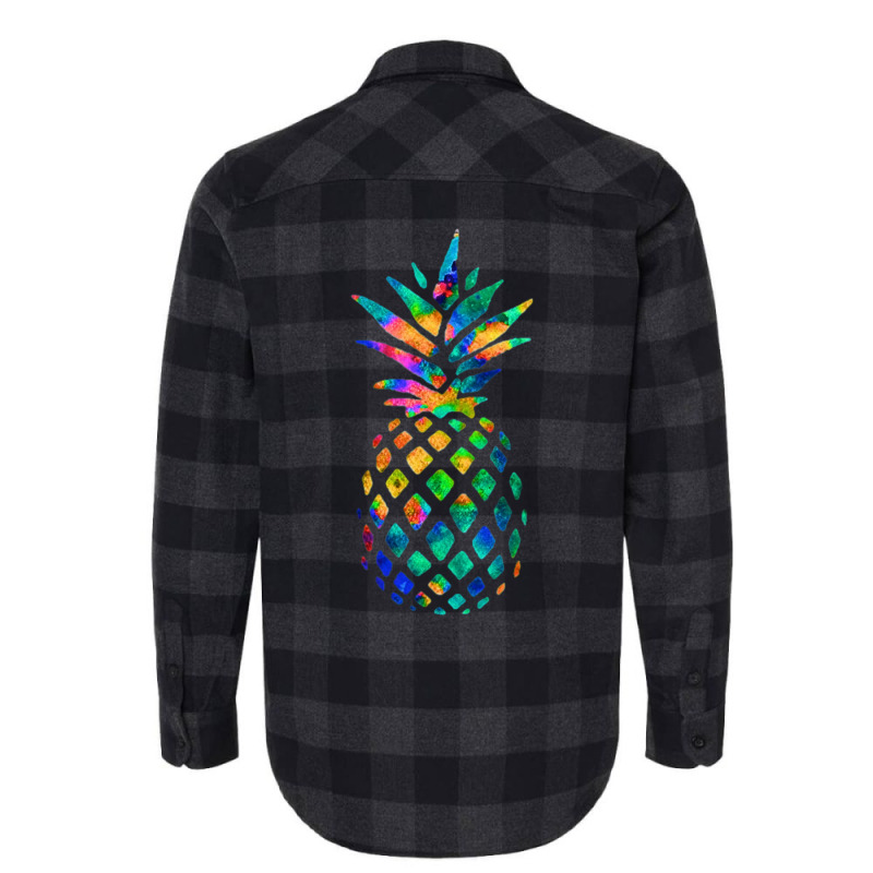 Rainbow Pineapple Classic Flannel Shirt | Artistshot