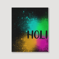 Holi Portrait Canvas Print | Artistshot