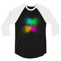 Holi 3/4 Sleeve Shirt | Artistshot