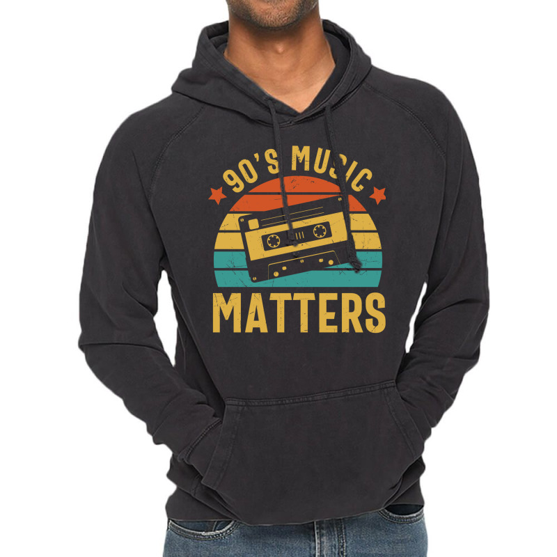 90s Music Matters Classic Vintage Hoodie | Artistshot