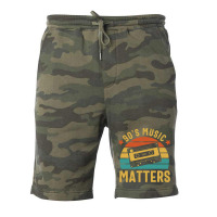 90s Music Matters Classic Fleece Short | Artistshot