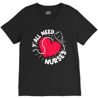 Hospital  Murse  Heart  Nurses  Registered Nurse T Shirt V-neck Tee | Artistshot