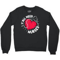 Hospital  Murse  Heart  Nurses  Registered Nurse T Shirt Crewneck Sweatshirt | Artistshot