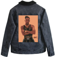 Bobby Brown Classic Unisex Sherpa-lined Denim Jacket | Artistshot