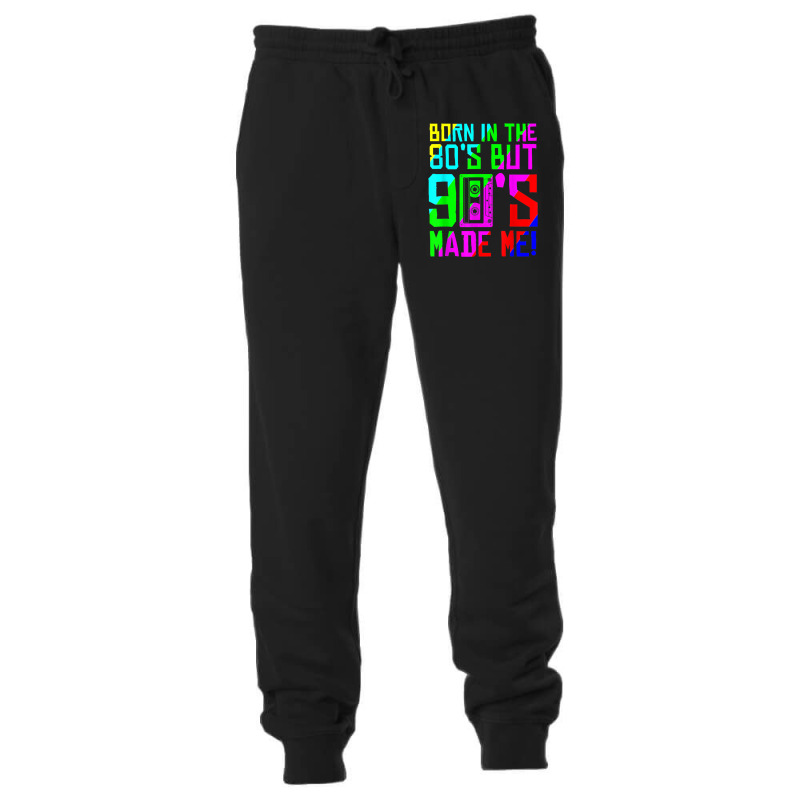 Born In The 80s But 90s Made Me I Love 80s Love 90s Classic Unisex Jogger by omakatetterl | Artistshot