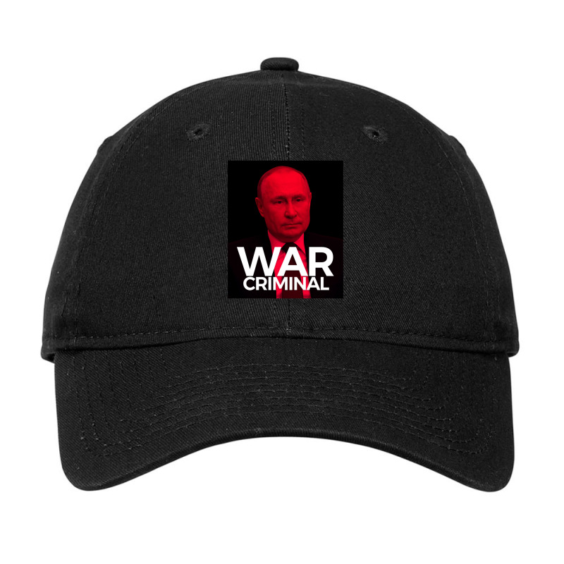 Putin Is A War Criminal Adjustable Cap by EricArthurMalgren | Artistshot