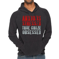 Serial Killer Shirts Anxious Stressed True Crime Obsessed Pullover Hoo Vintage Hoodie | Artistshot