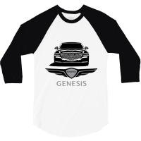 Genesis G80 2021 Now Design 3/4 Sleeve Shirt | Artistshot