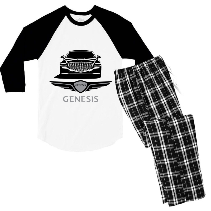 Genesis G80 2021 Now Design Men's 3/4 Sleeve Pajama Set by LarryArtist | Artistshot