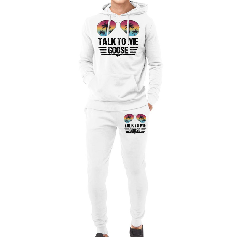 Talk To Me Goose  Classic Hoodie & Jogger Set | Artistshot