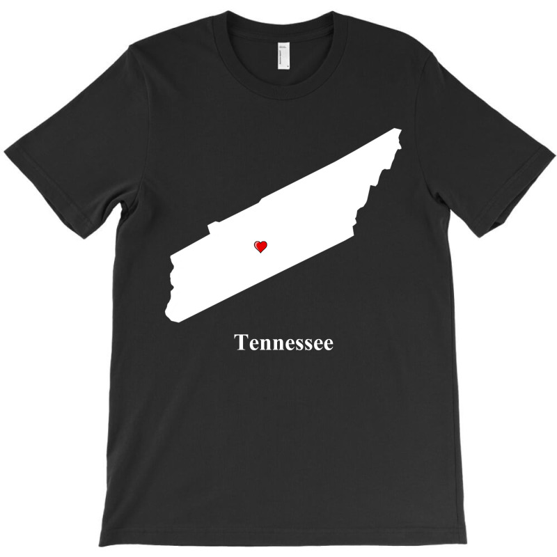 Tennessee Love Map T-shirt | Artistshot