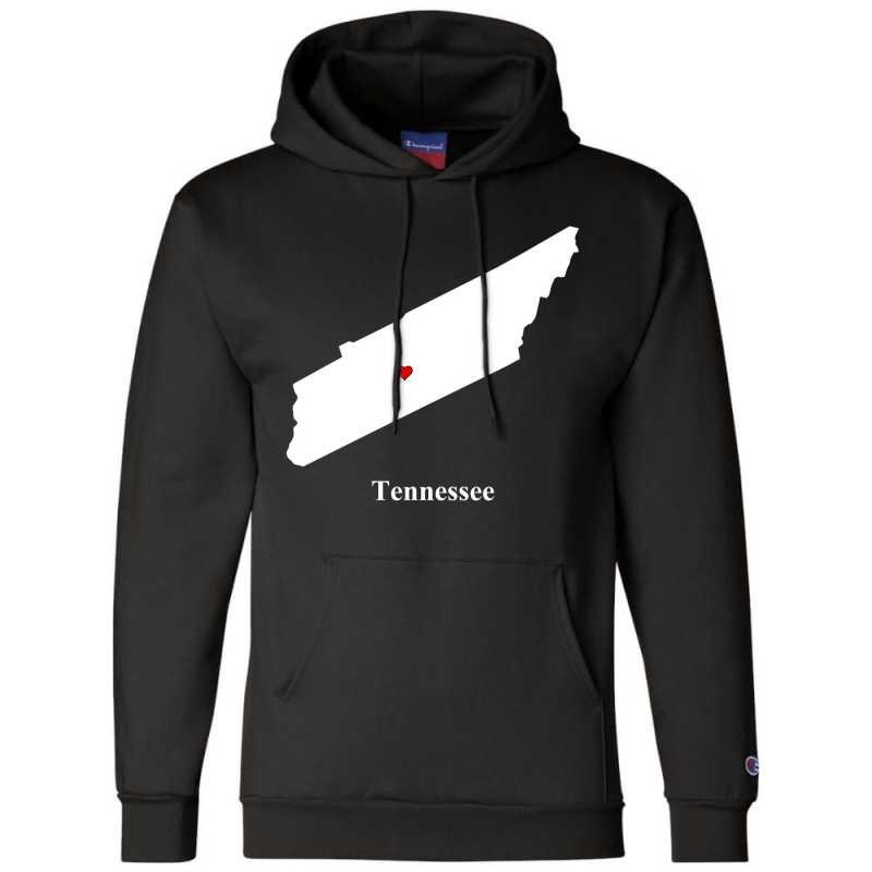 Tennessee Love Map Champion Hoodie | Artistshot