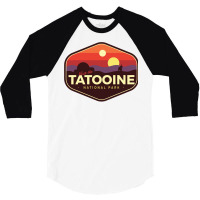 Tatooine National Park Classic 3/4 Sleeve Shirt | Artistshot