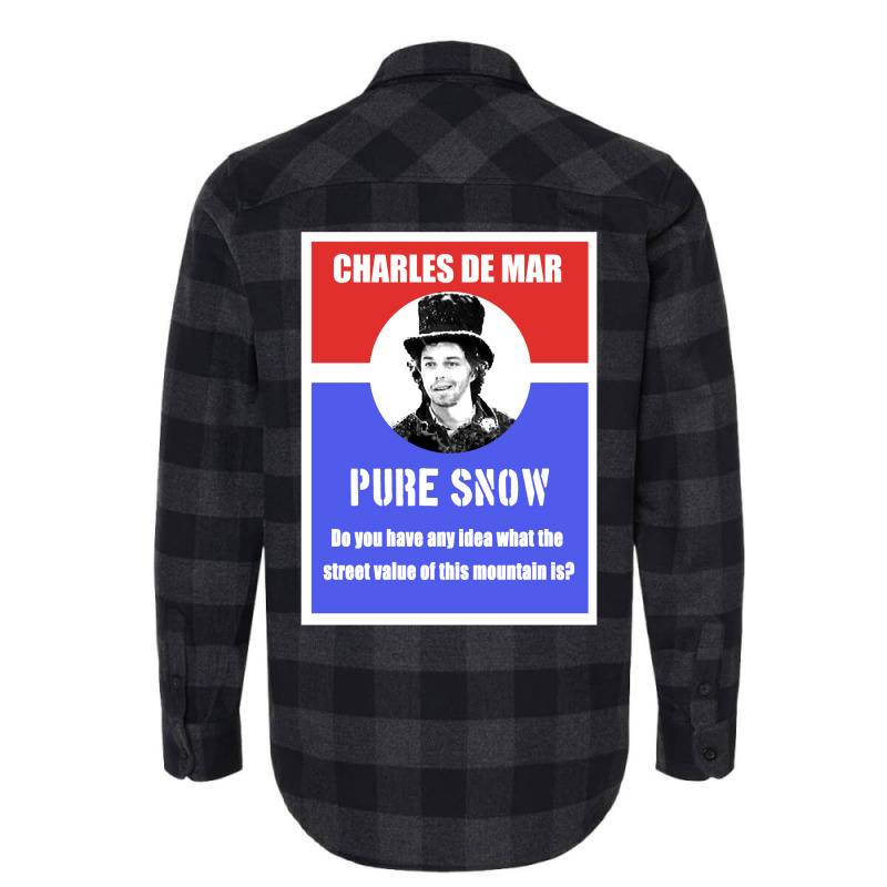 Charles De Mar Pure Snow Propaganda Classic Flannel Shirt by omakatetterl | Artistshot