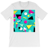 Chips Retro Memphis 80s 90s Design Chiffon Top T-shirt | Artistshot