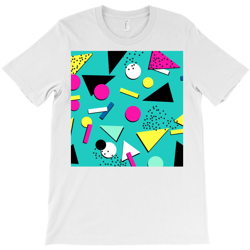 Chips Retro Memphis 80s 90s Design Chiffon Top T-Shirt by omakatetterl | Artistshot