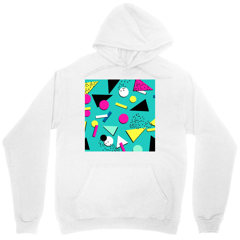 Chips Retro Memphis 80s 90s Design Chiffon Top Unisex Hoodie by omakatetterl | Artistshot