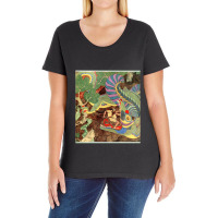 The Dragons Teeth  Edmund Dulac1 Ladies Curvy T-shirt | Artistshot