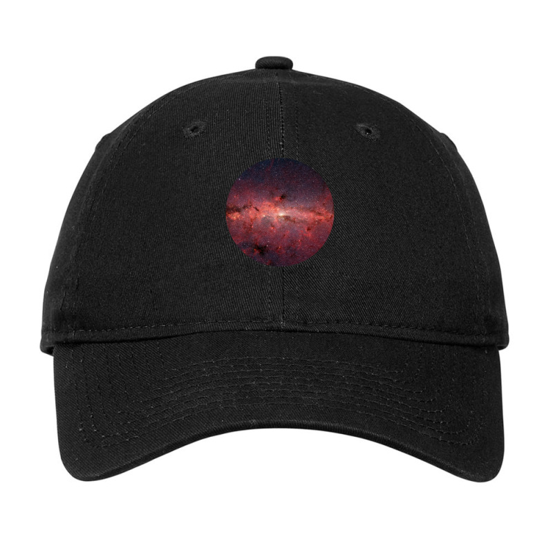 Outer Space Pop Socket Red Galaxy Adjustable Cap by VeronicaJDiamantopoulos | Artistshot