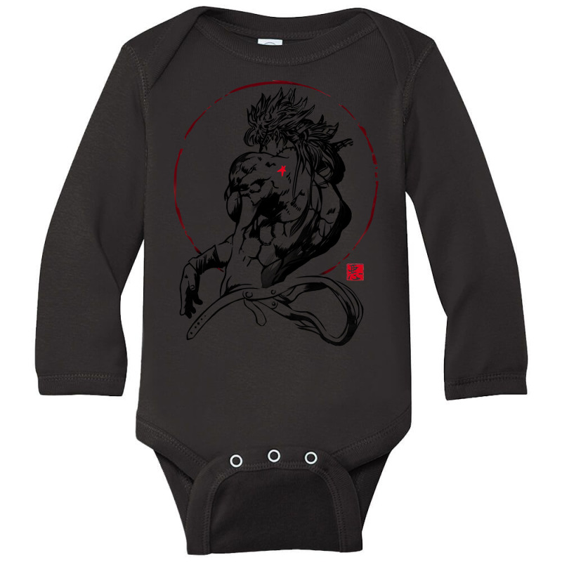 Evil Incarnate Long Sleeve Baby Bodysuit by SusanLynnHartmann | Artistshot