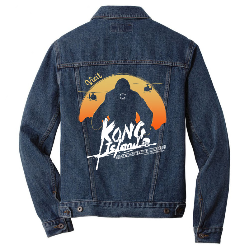 Limited Edition Visit Kong Island Men Denim Jacket | Artistshot