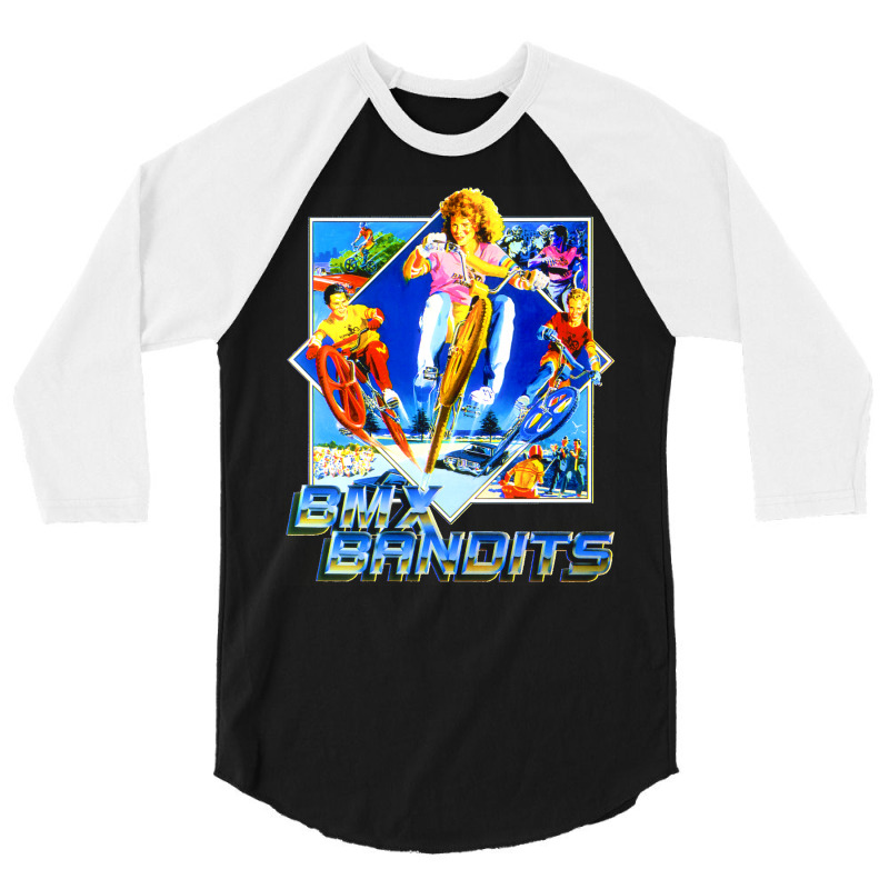 Bmx Bandits 83 Design Classic 3/4 Sleeve Shirt | Artistshot