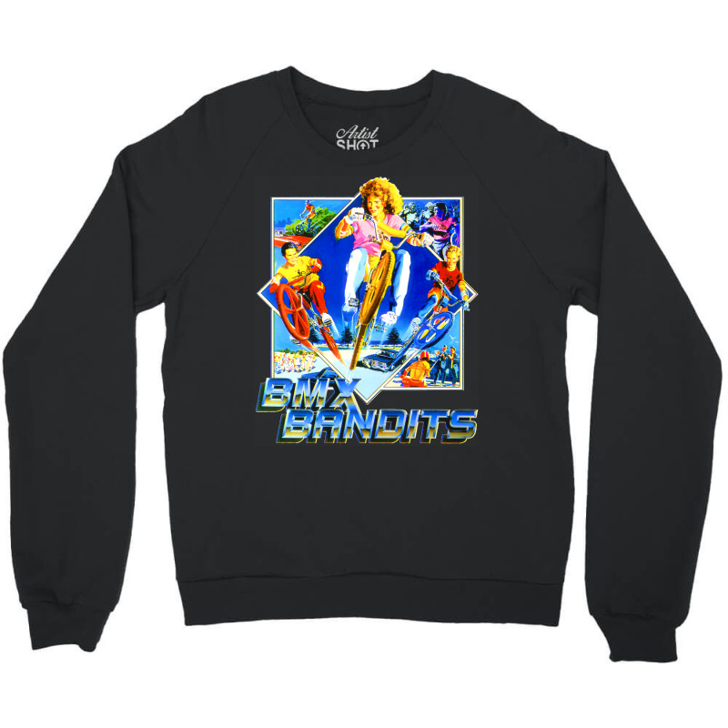 Bmx Bandits 83 Design Classic Crewneck Sweatshirt | Artistshot