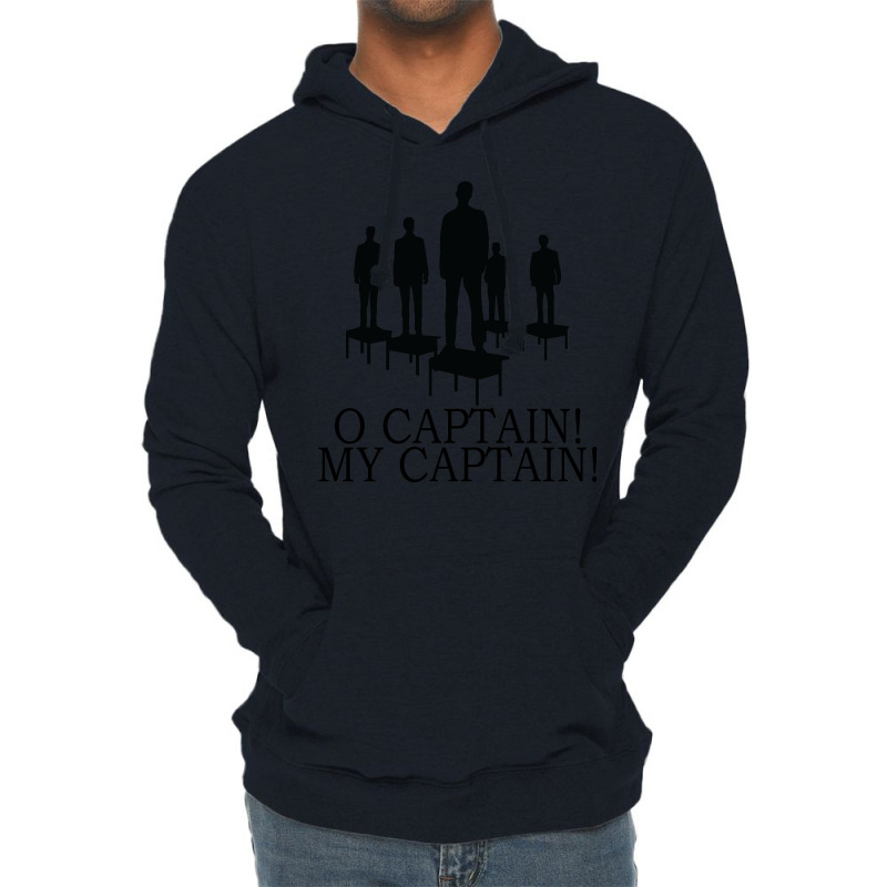 Dead Poets Society  O Captain My Captain Classic Lightweight Hoodie by omakatetterl | Artistshot