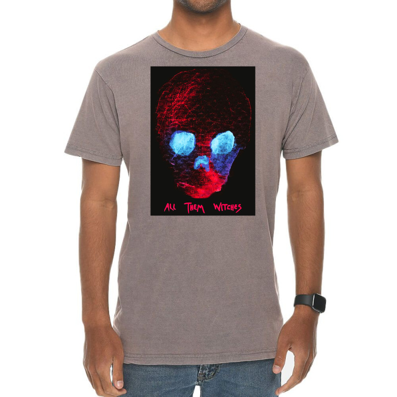 All Them Witches  Atw Red Skull  . Vintage T-shirt | Artistshot