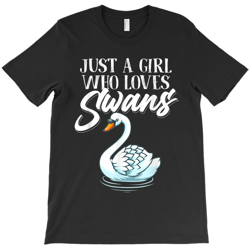 Cool Swan For Women Girls Tundra Trumpeter Swans Lake Animal T-shirt | Artistshot